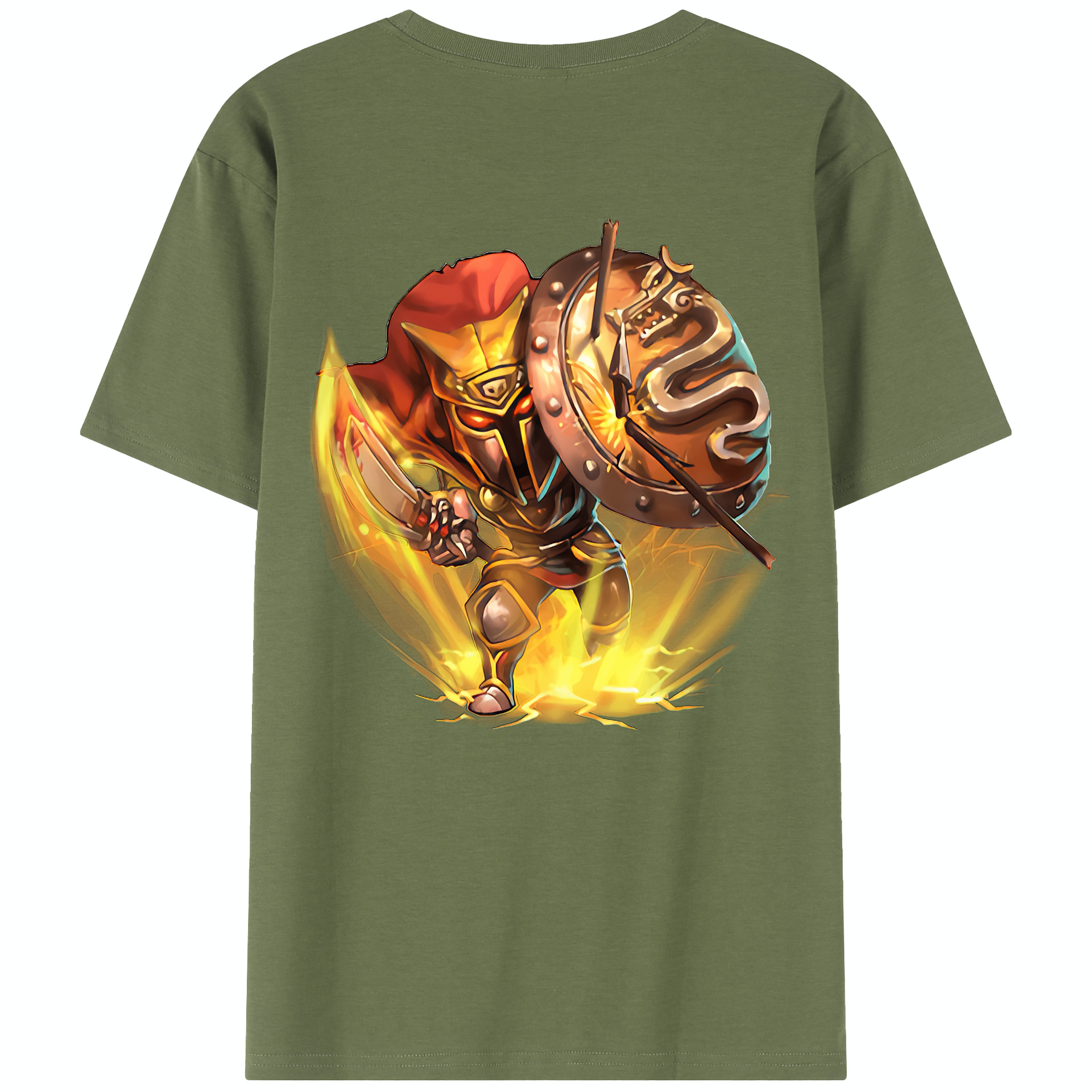 リーグ・オブ・レジェンド League of Legends LOL 綿100％半袖Tシャツ（背面プリント）